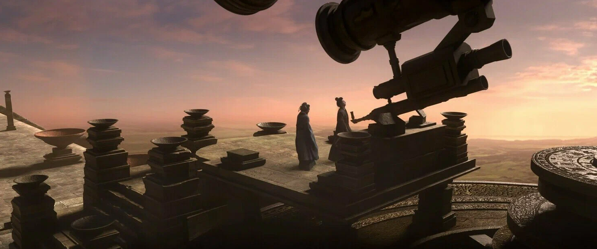 Кадр из сериала «Задача трех тел» (2023)