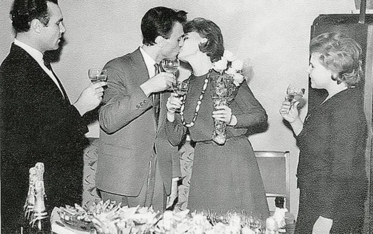 1962 год, свадьба Веры Алентовой и Владимира Меньшова