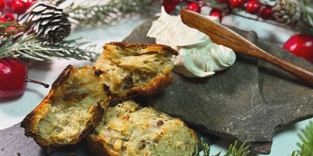 Скандинавская хлебная тарелка