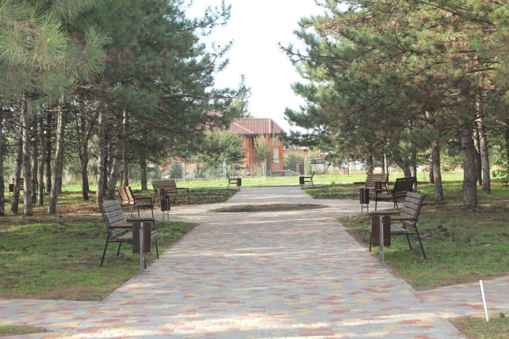      территория центральной райбольни­цы Ирина