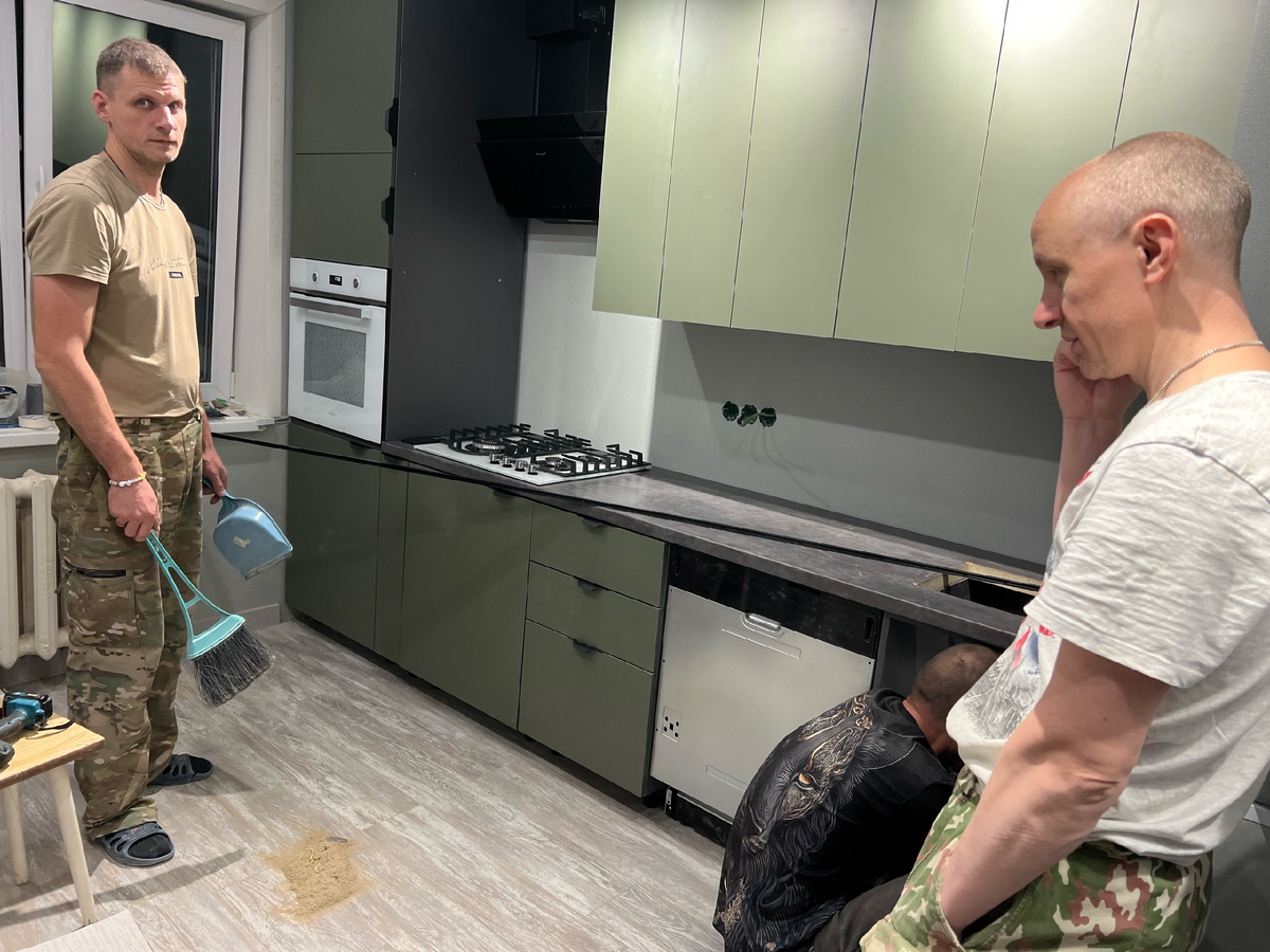 Сборка кухни 