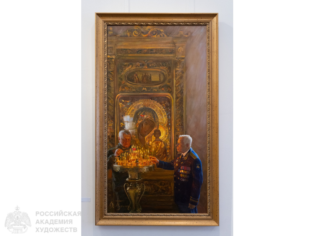 Экспозиция «Лавандовое море» Олега Путнина в РАХ. Фото: Виктор Берёзкин, пресс-служба РАХ