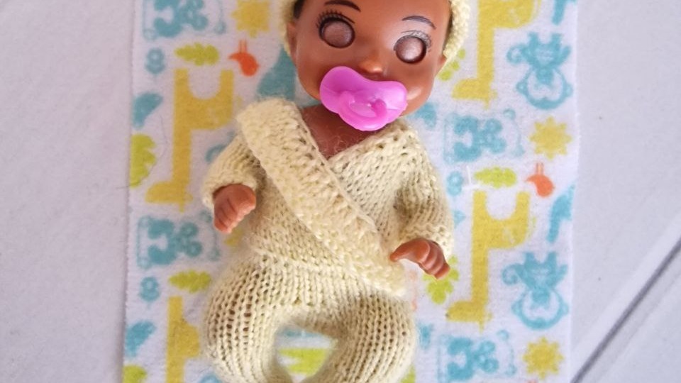 Комплектик для малышки Барби