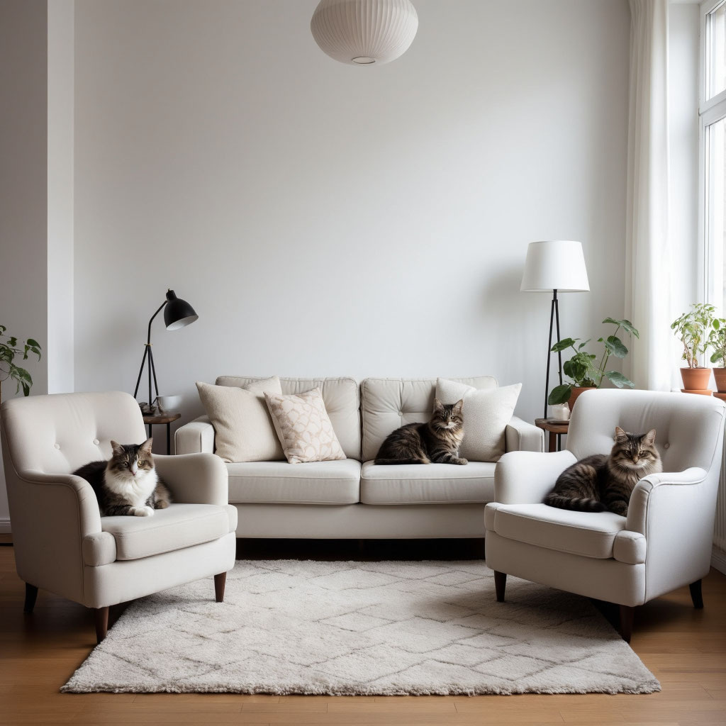 Алиса не захотела рисовать двух кошек