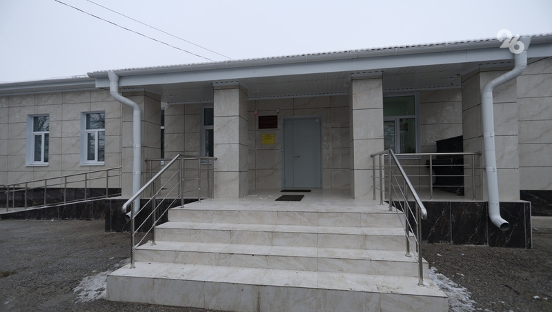    Новый фасад Дома культуры Фото: Дмитрий Ахмадуллин / / ИА «Победа26»