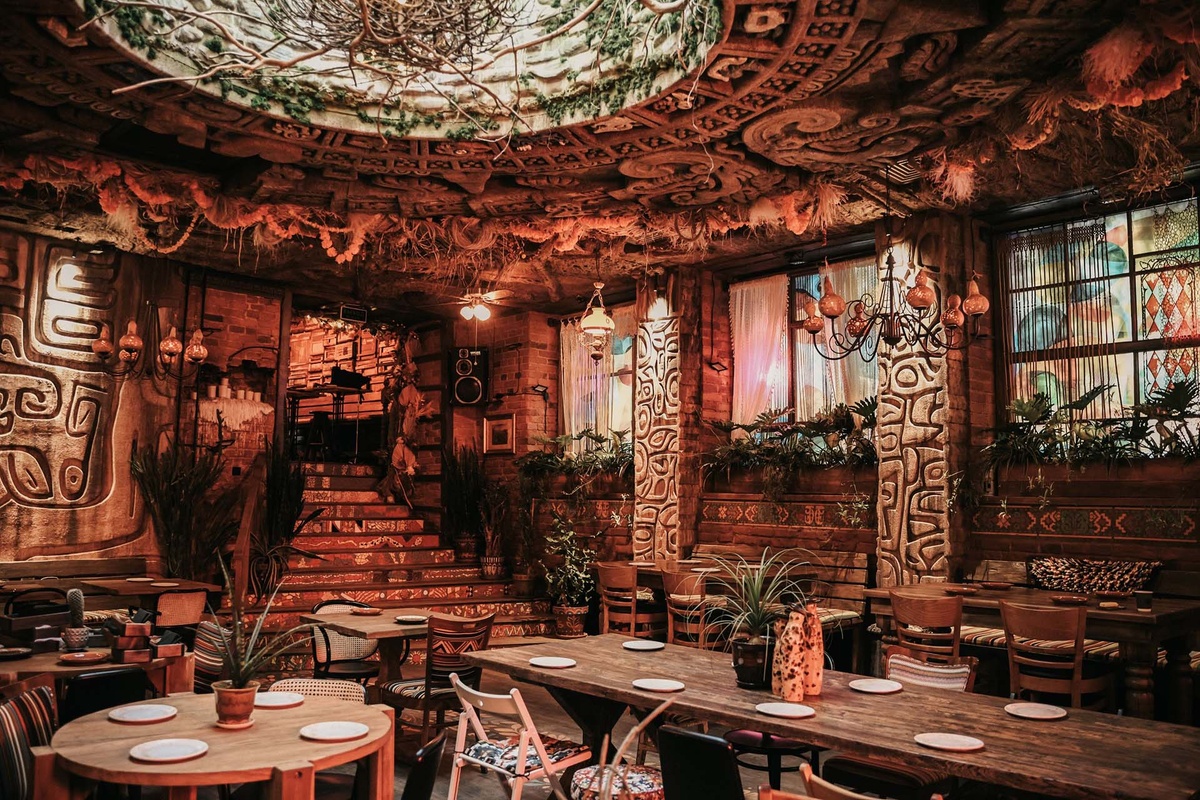    Интерьер ресторана Arrurru