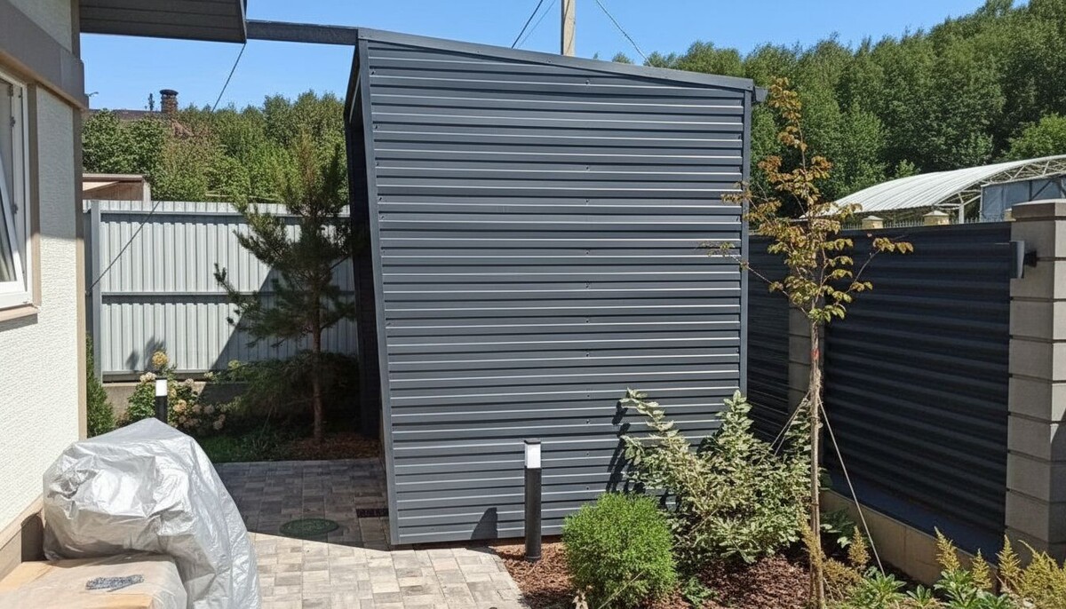 Высокий хозблок