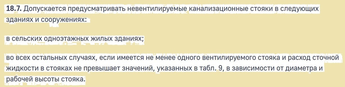 Не не нужна, а допускается