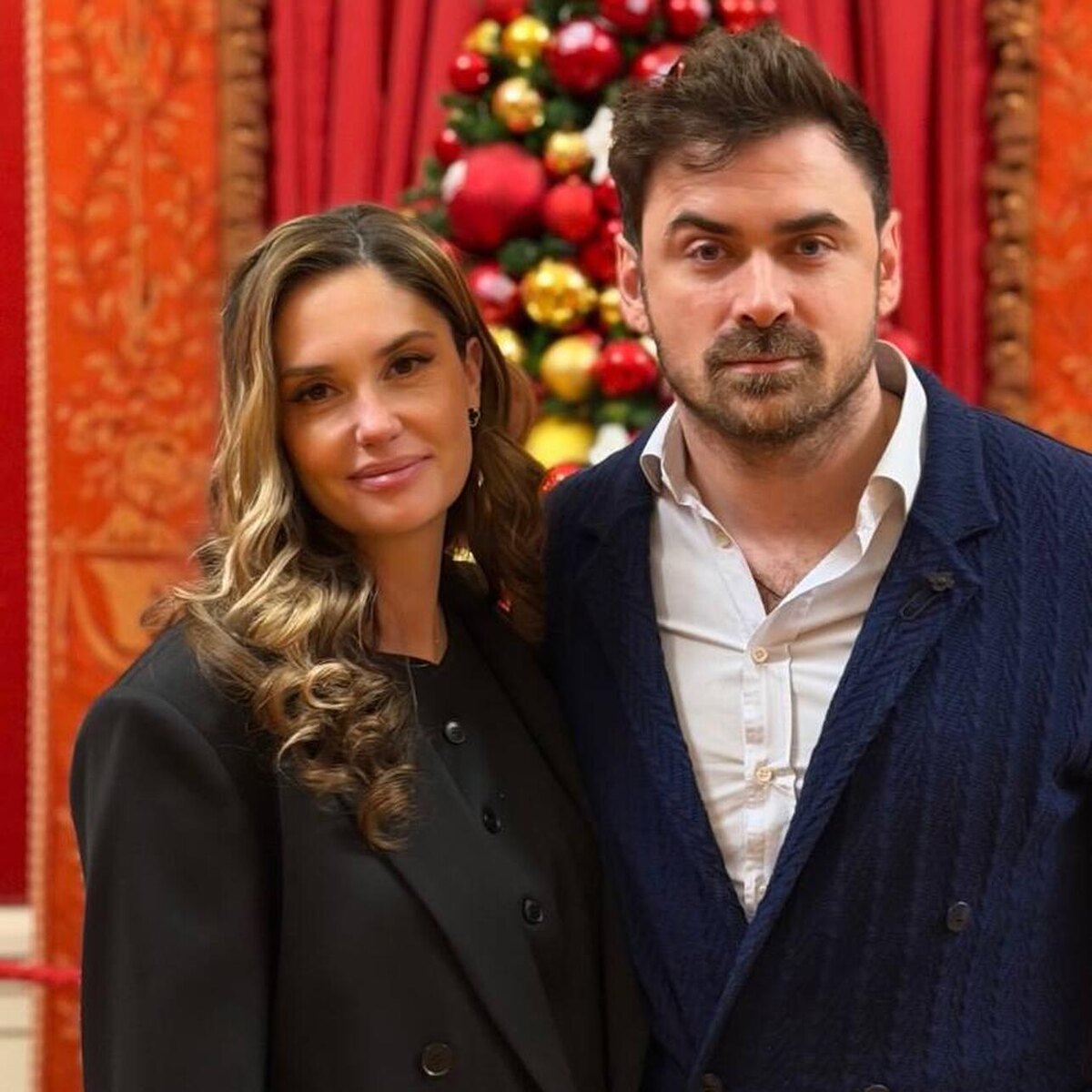    Агата Муцениеце и Петр Дранга Соцсети