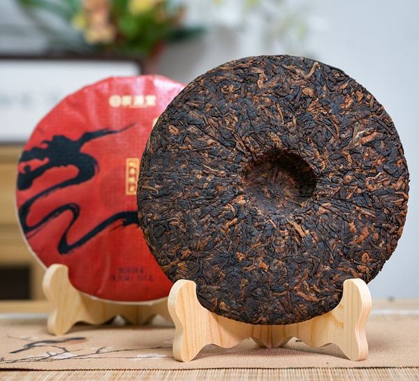 Изображение одной из немногих форм чая Пуэра 