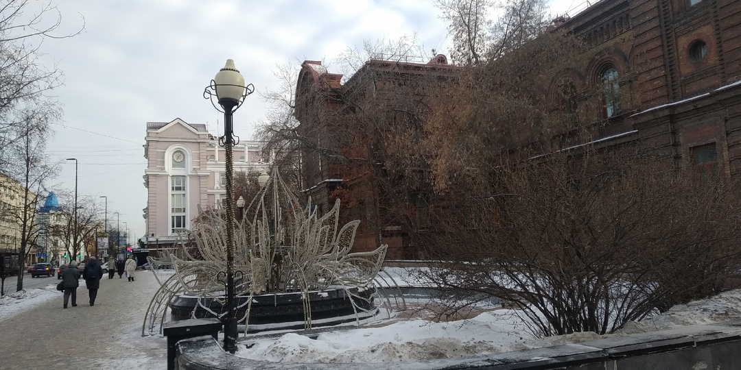 Прогулки по центру Красноярска: по проспекту Мира от ул. Дзержинского до ул. Кирова