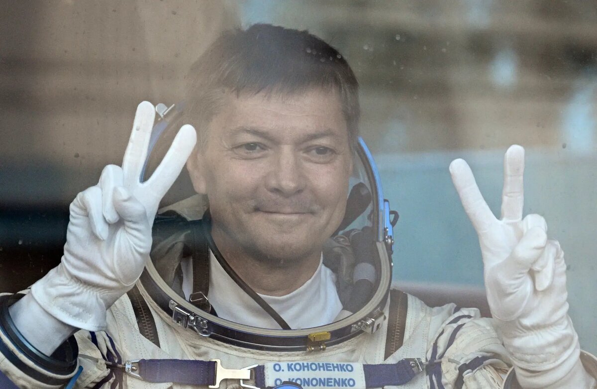     Летчик-космонавт Олег Кононенко. © РИА Новости. Алексей Филиппов