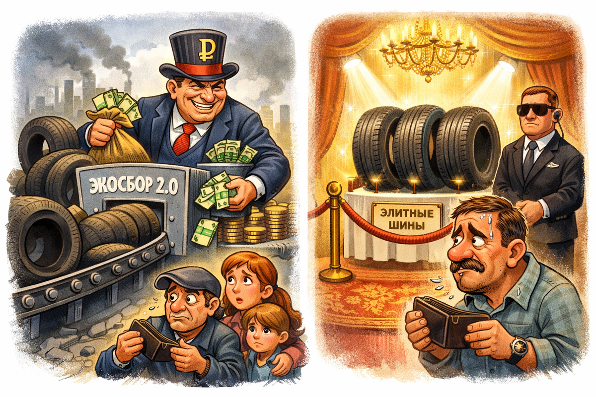 Шины в России подорожают на 40–60%: разбор новых правил 2026