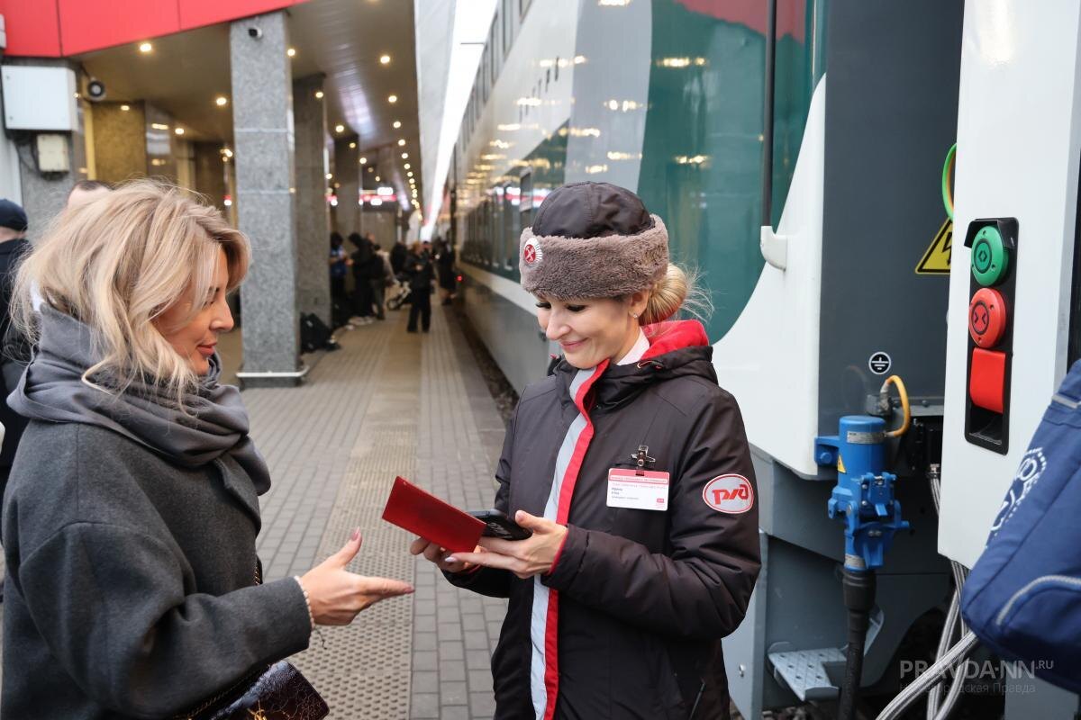    Сейчас в каждом составе «Буревестника» используется по 10 двухэтажных вагонов