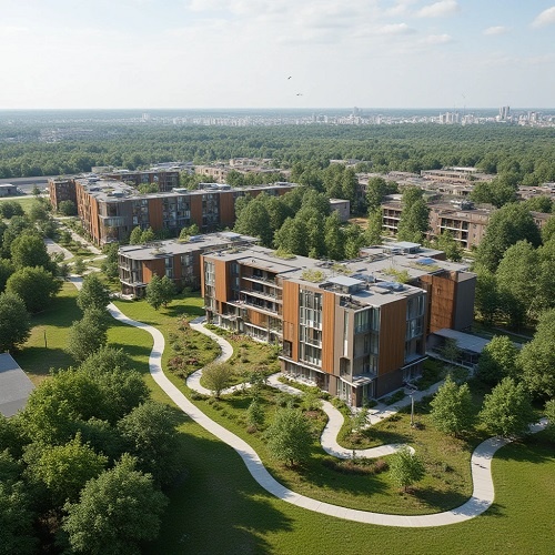 Современный жилой комплекс