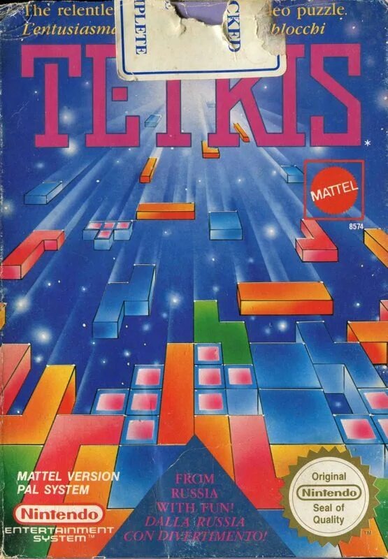 Tetris (1984/1989) - Головоломка, покорившая мир
