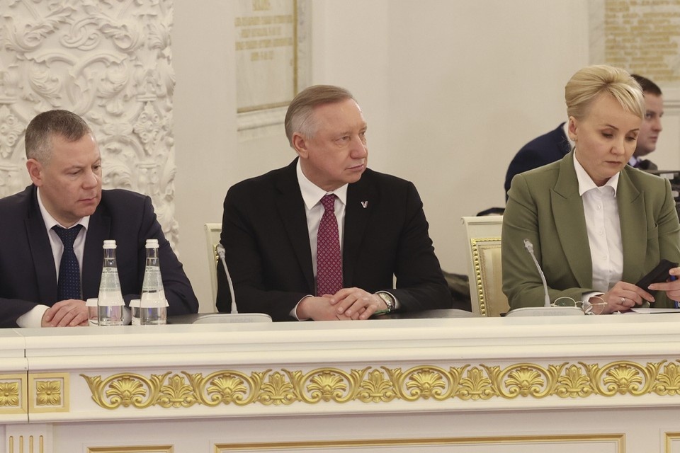    Александр Беглов принял участие в заседании в Кремле. Фото: gov.spb.ru