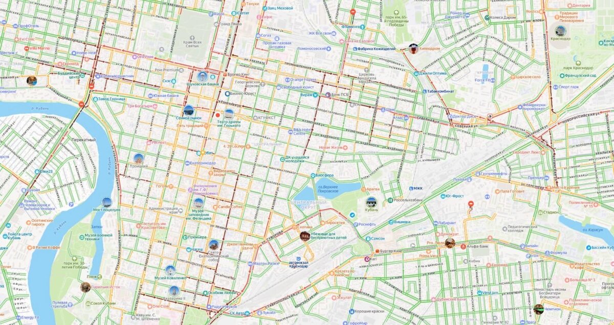    Скриншот сервиса Яндекс.Карты»