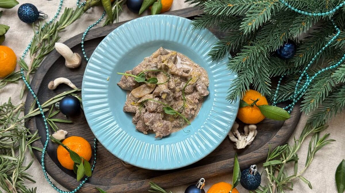 Нежная тушеная говядина