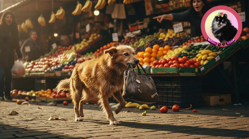 бездомный пес