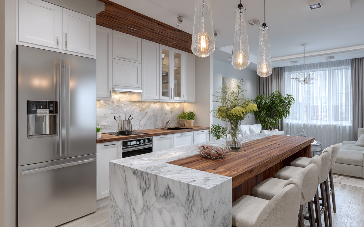 Кухня-гостиная