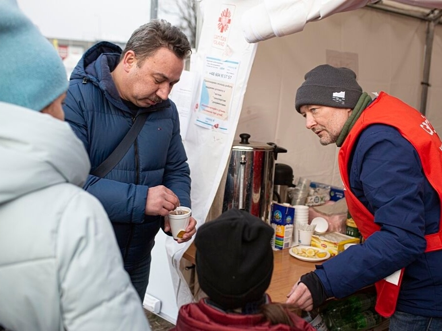 На пункте приёма