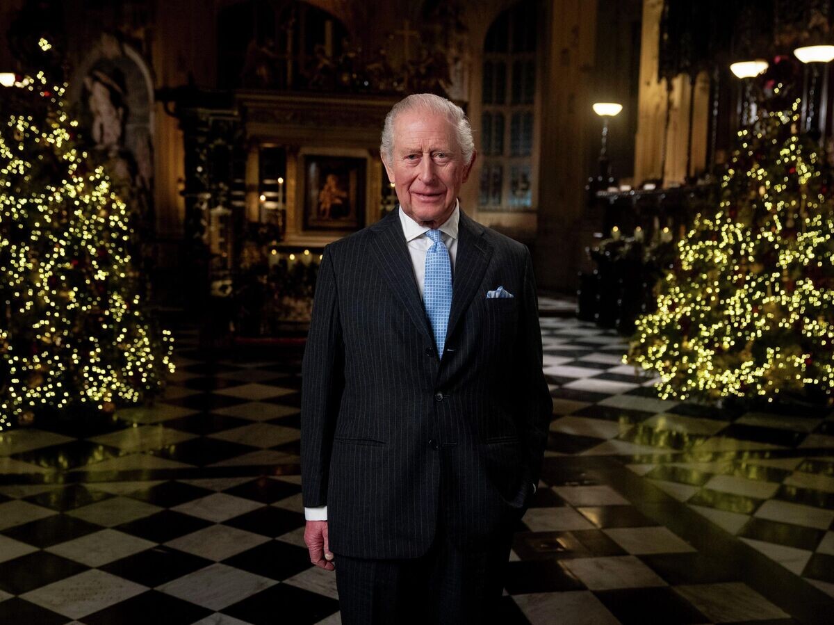    Рождественское обращение к нации короля Великобритании и Северной Ирландии Карла III | © AP Photo / Aaron Chown