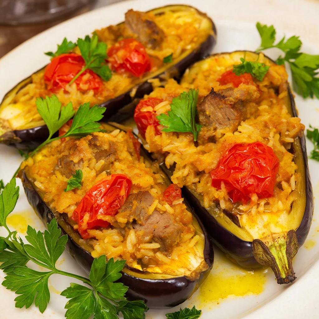баклажаны с начинкой