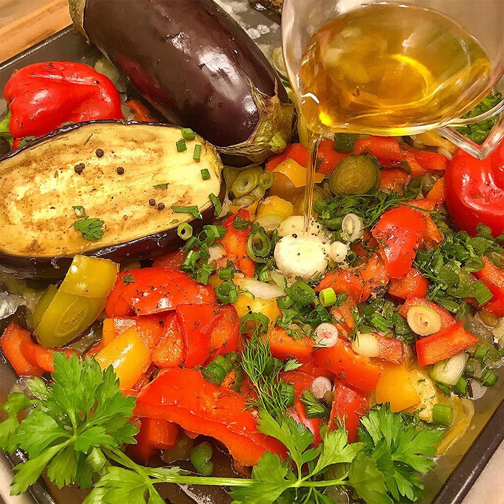 Баклажанный салат