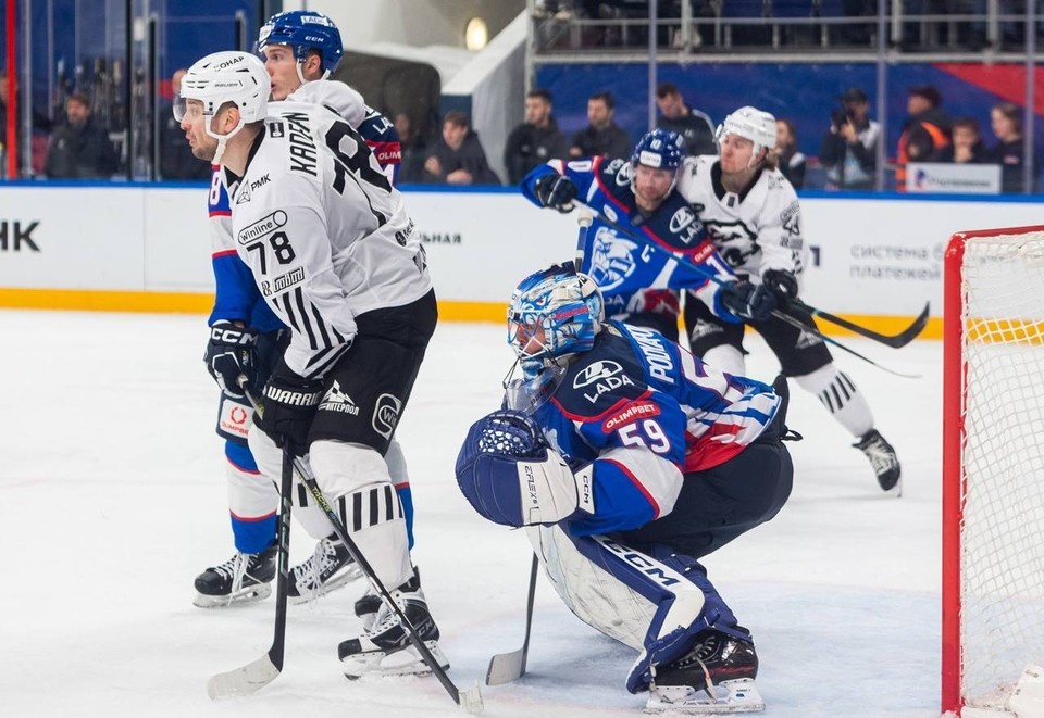    «Трактор» в Тольятти с крупным счетом выиграл у «Лады» — 6:1. Фото ХК «Лада»