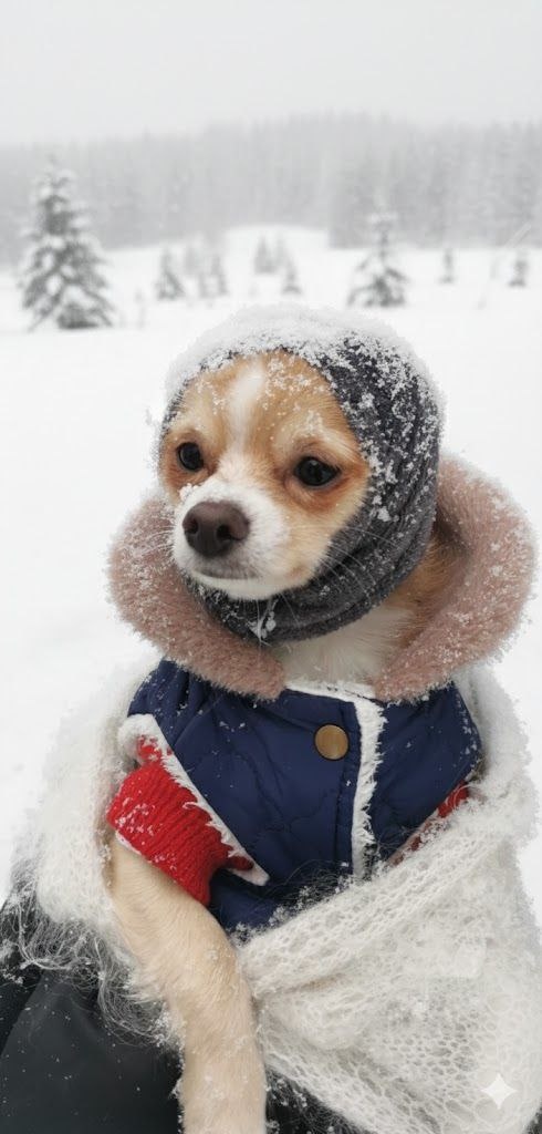 Гулять важно в любую погоду❄️
