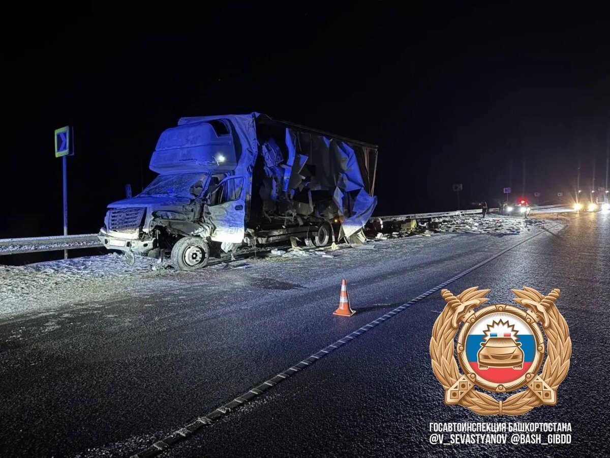    Смертельное ДТП произошло на трассе М-5 в Туймазинском районе Башкирии