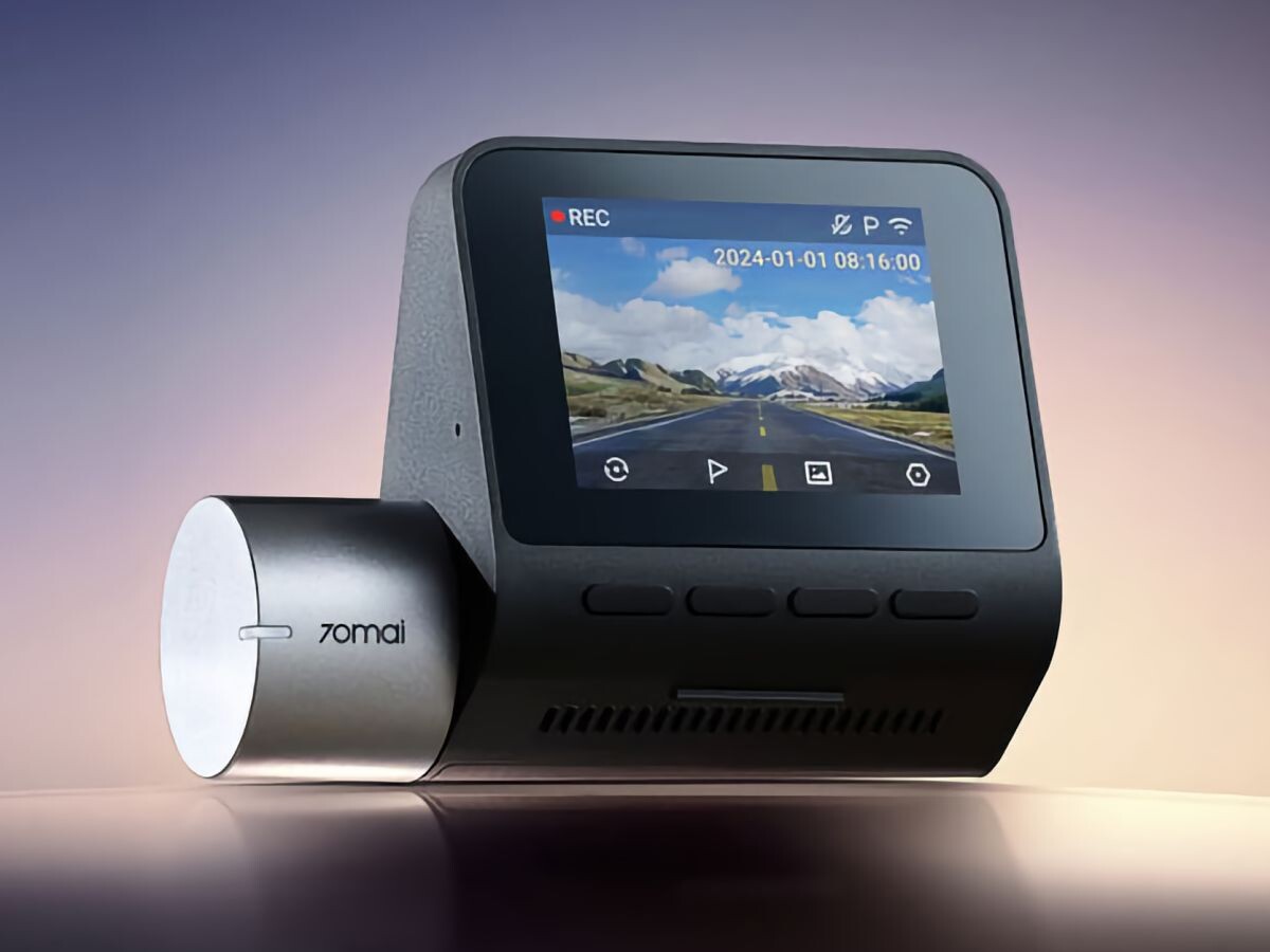    70mai Dash Cam A510 защитит от неприятностей на дороге