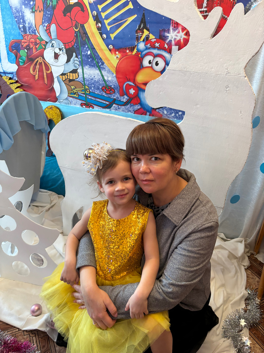 У дочки на утреннике