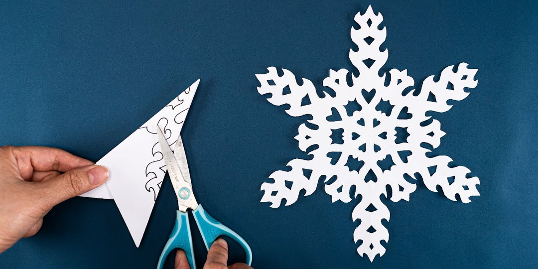 Снежинки из бумаги: 25 схем для вырезания