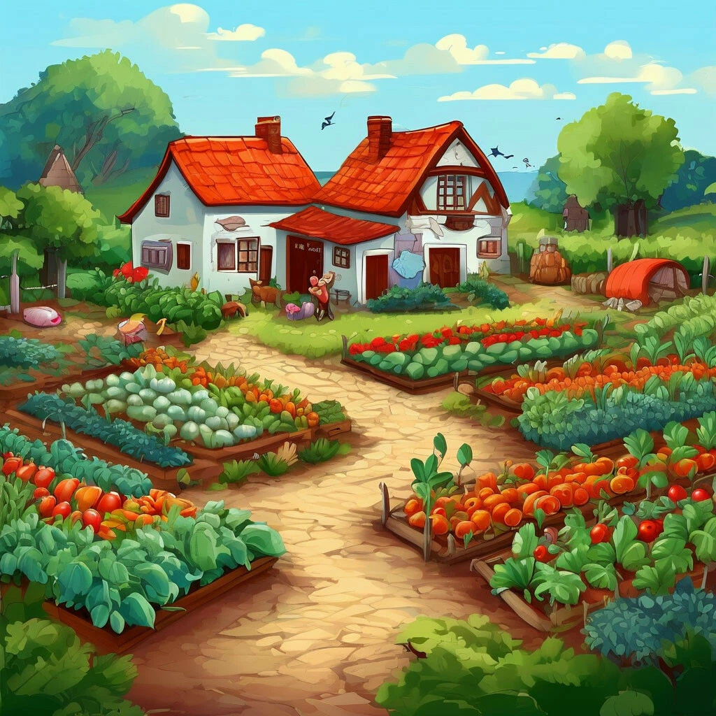 Какая удача - есть сытная дача!