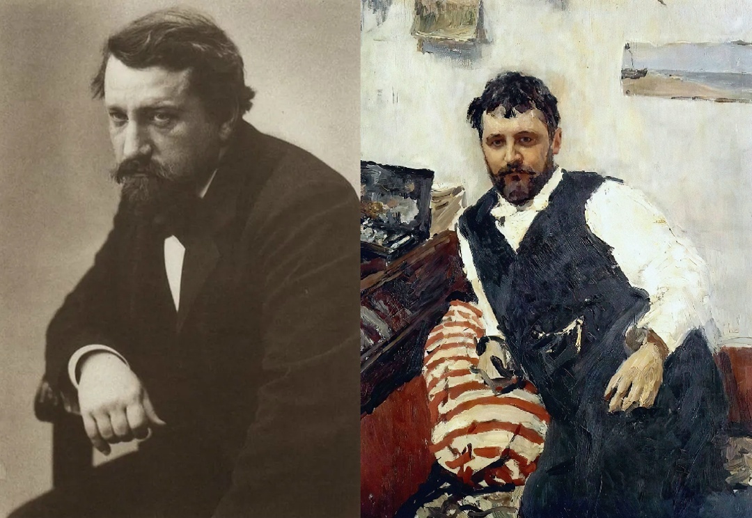 Серов и Коровин. Источник изображения: pravilamag.ru