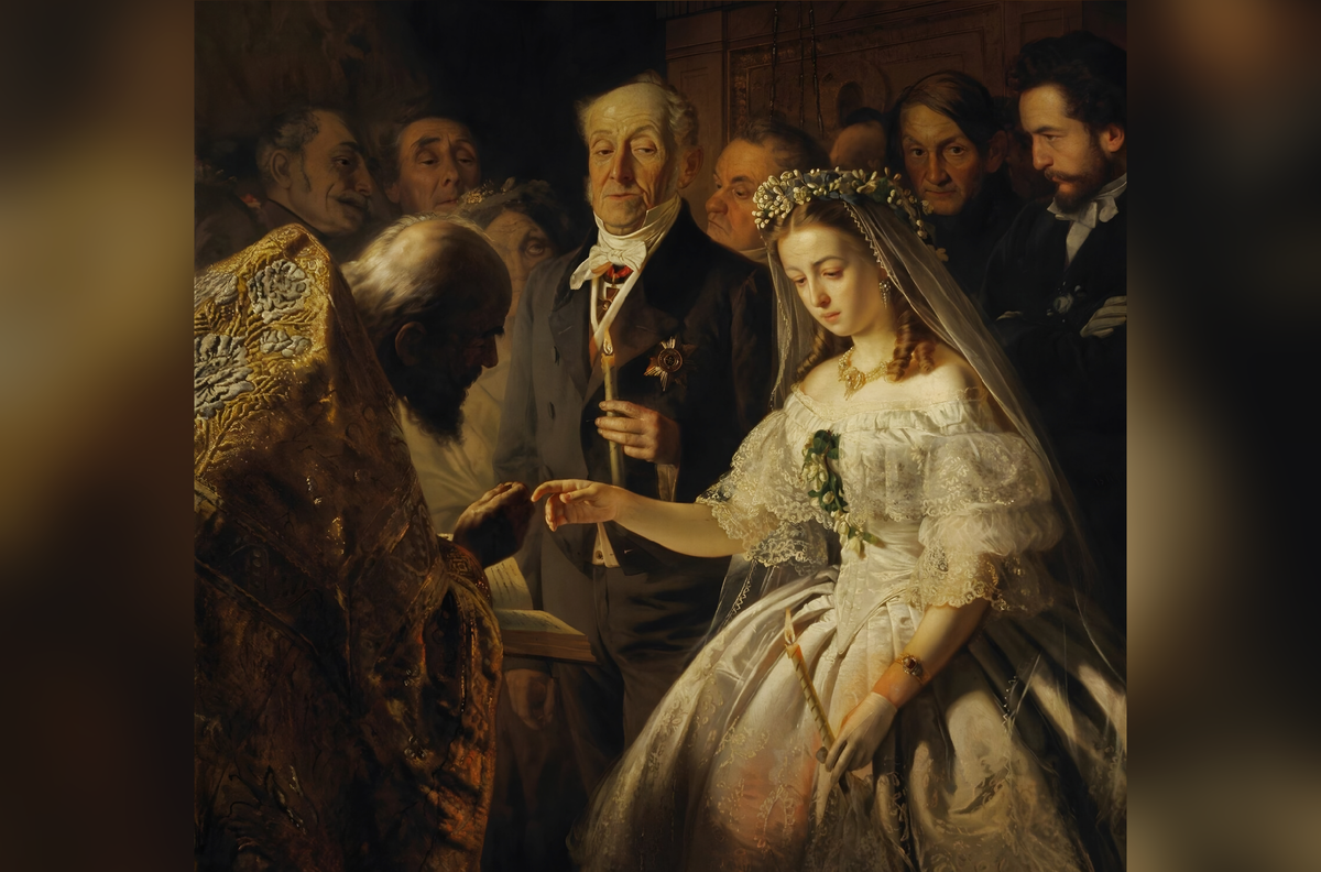 Картина Пукирева «Неравный брак»