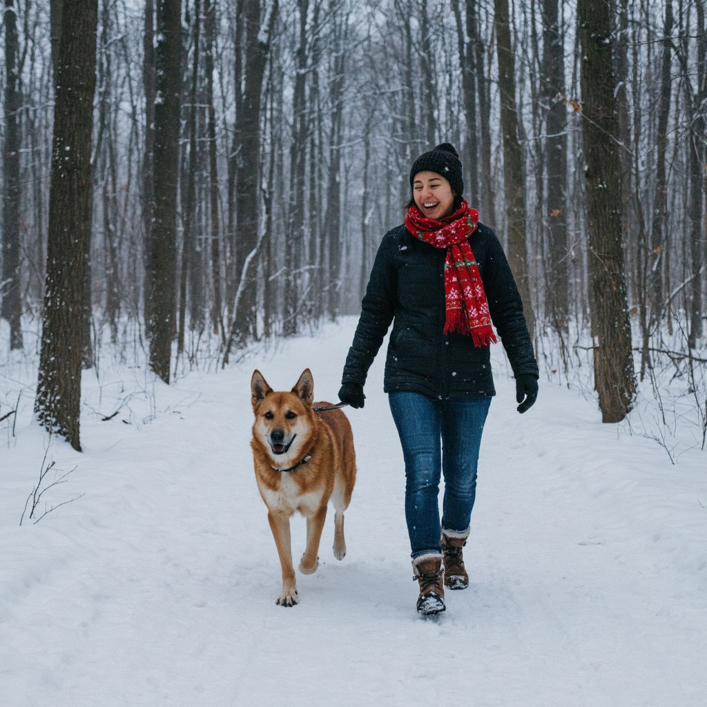 Накануне праздника проведите долгую прогулку 