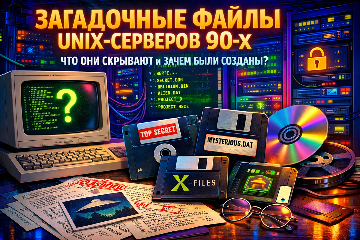 Загадочные файлы UNIX-серверов 90-х: что они скрывают и зачем были созданы