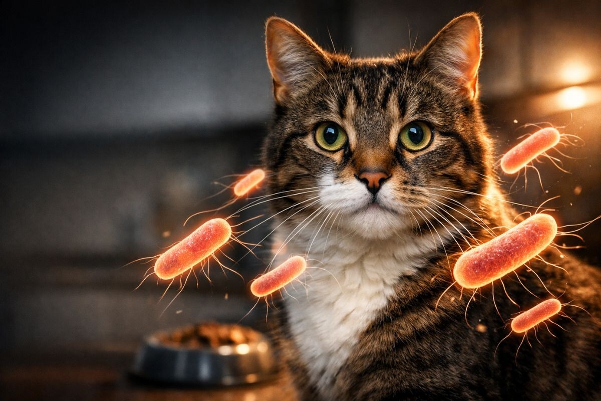 Острые случаи заражения у кошек встречаются крайне редко