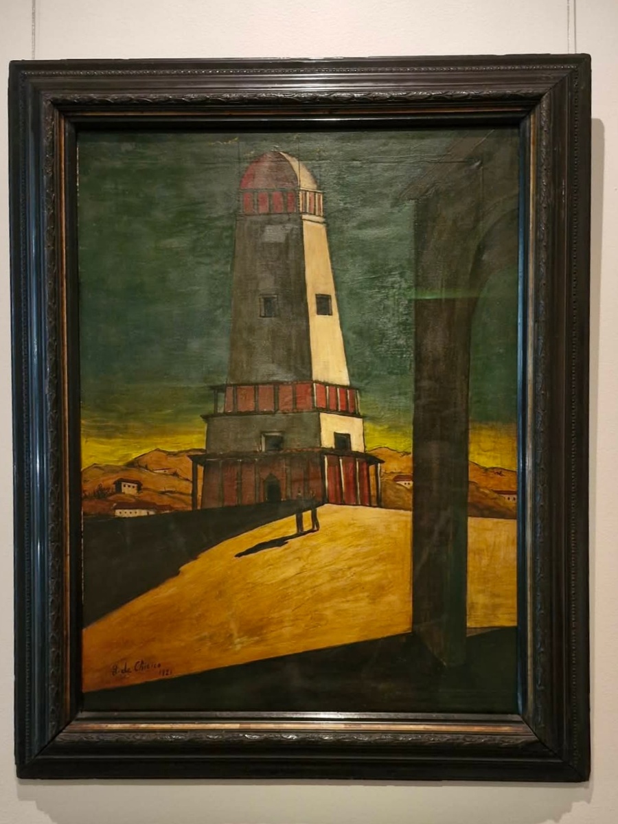 Большая башня. Джорджо де Кирико (1921)