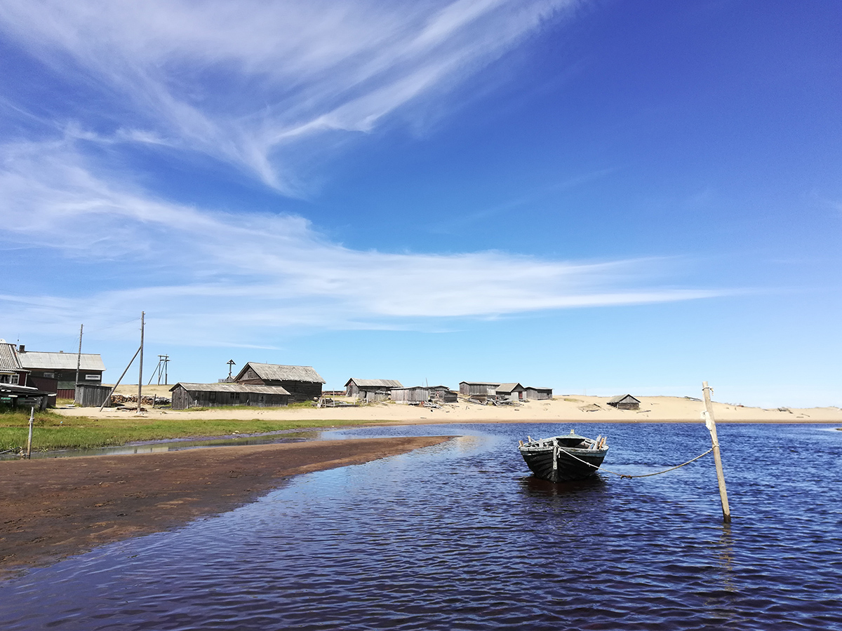 Деревня в Онежском Поморье. Фото из открытых источников.