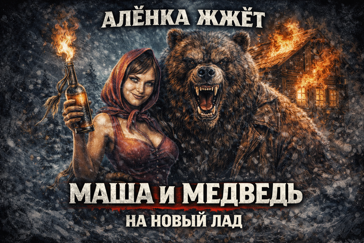 Забудьте про пирожки и короб со сметаной. В новой версии от «Алёнка жжёт» Машенька вышла из дома не просто погулять, а обновить статус в чате. Её главный дракон — не медведь, а полное отсутствие вай-фая. Песня «Маша и Медведь на новый лад» — это блестящий, ироничный ребoot старой сказки, который стал зеркалом для поколения, живущего онлайн. Давайте разберём этот цифровой фольклор.