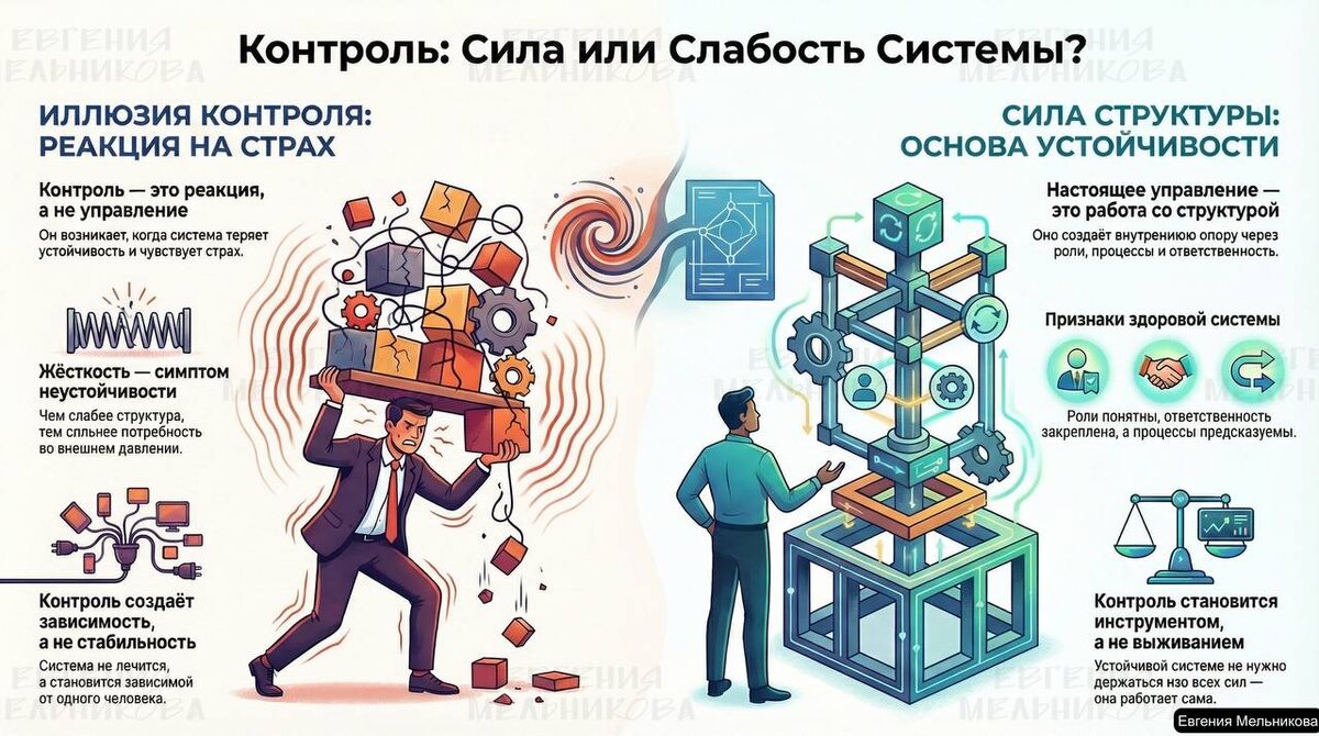 Почему жёсткость появляется там, где системе не хватает опоры