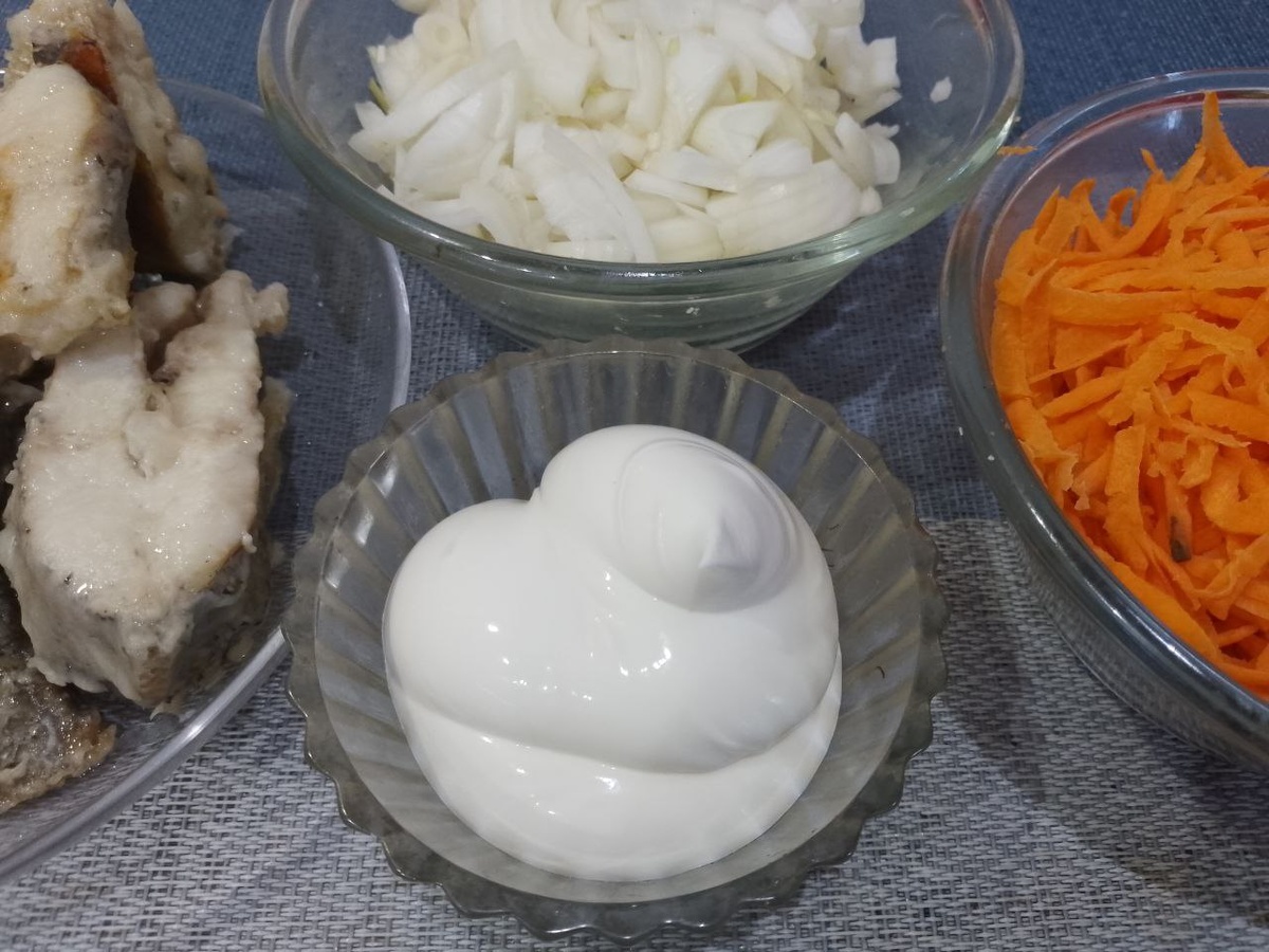 Ингредиенты для приготовления салата