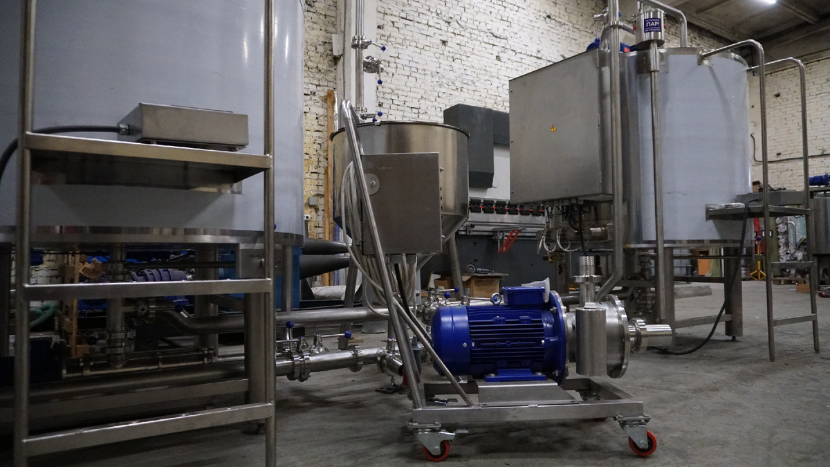 Мобильный диспергатор - гомогенизатор