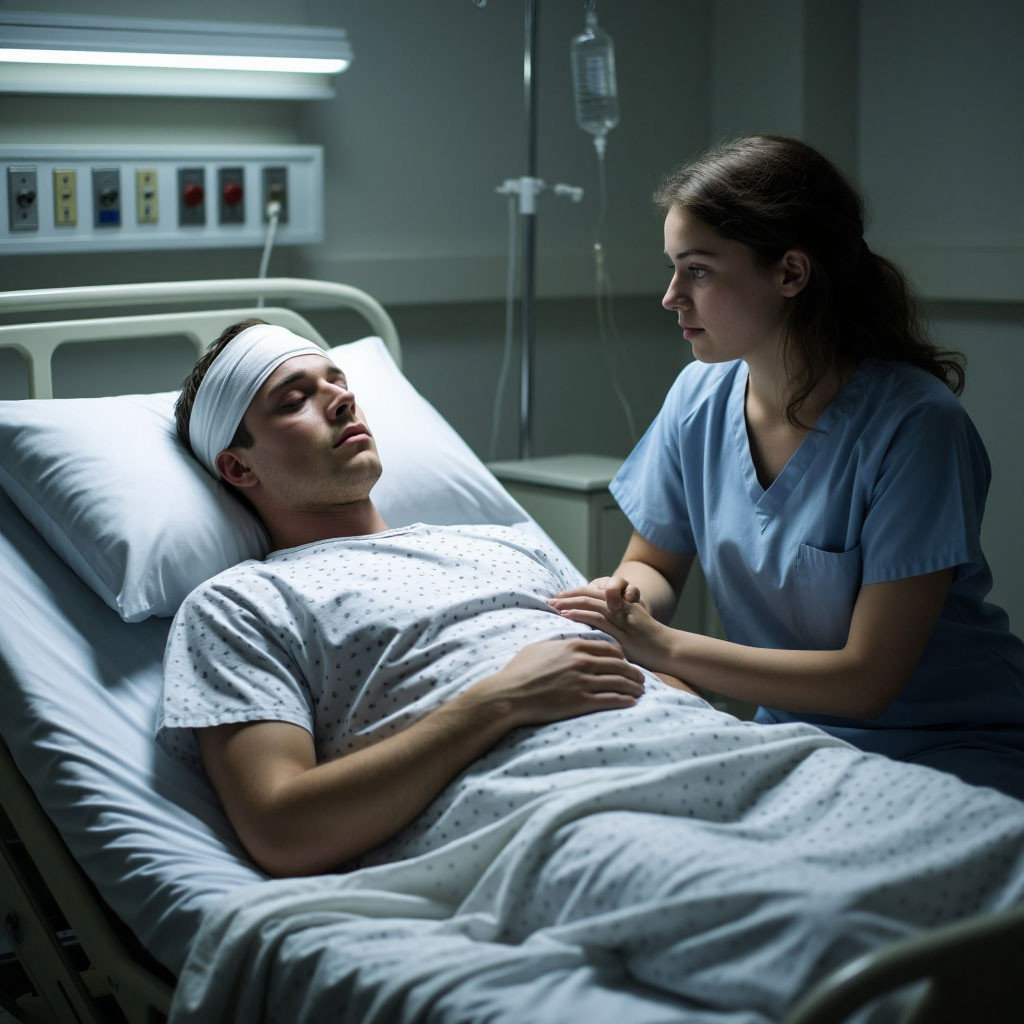 Встреча в госпитале