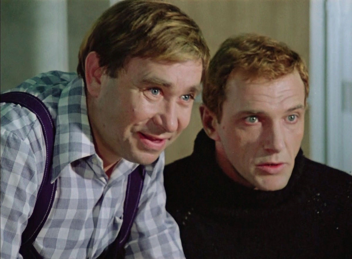   Михаил Светин и Эммануил Виторган, кадр из фильма «Чародеи» (1982)