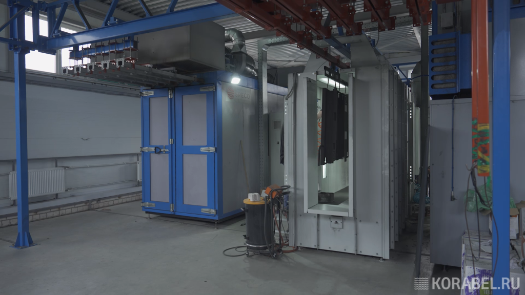 Покрасочная камера / Фото: Корабел.ру  📷
